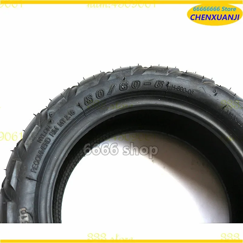 80/60-6 Tyre 80/60-6 Vacuum Tubeless Tire for E-Scooter Motor Electric Scooter Go Karts ATV Quad