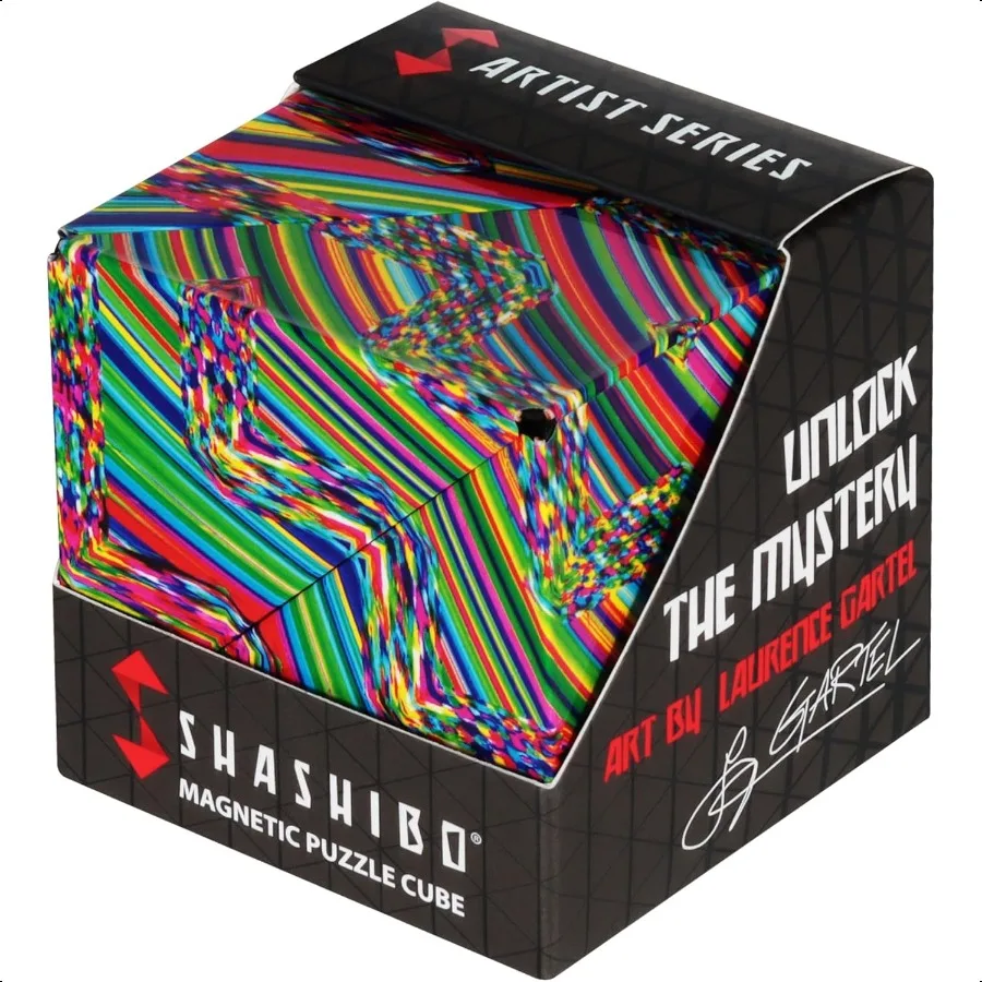 SHASHIBO forme boîte de changement de vitesse jouet Fidget gagnant avec 36 aimants de terres rares transformez dans plus de 70 formes jouet sensoriel cadeau pour