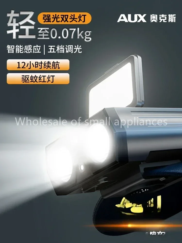 

Special head-mounted lighting lamp for night fishing with strong light and super bright charging.