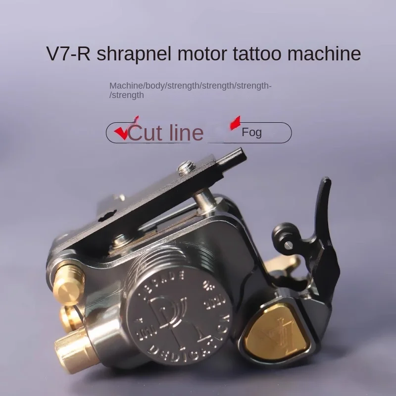 

Motor Fragment Tattoo Machine Professional Tattoo Cutting and Misting Integrated Machine with Adjustable Travel