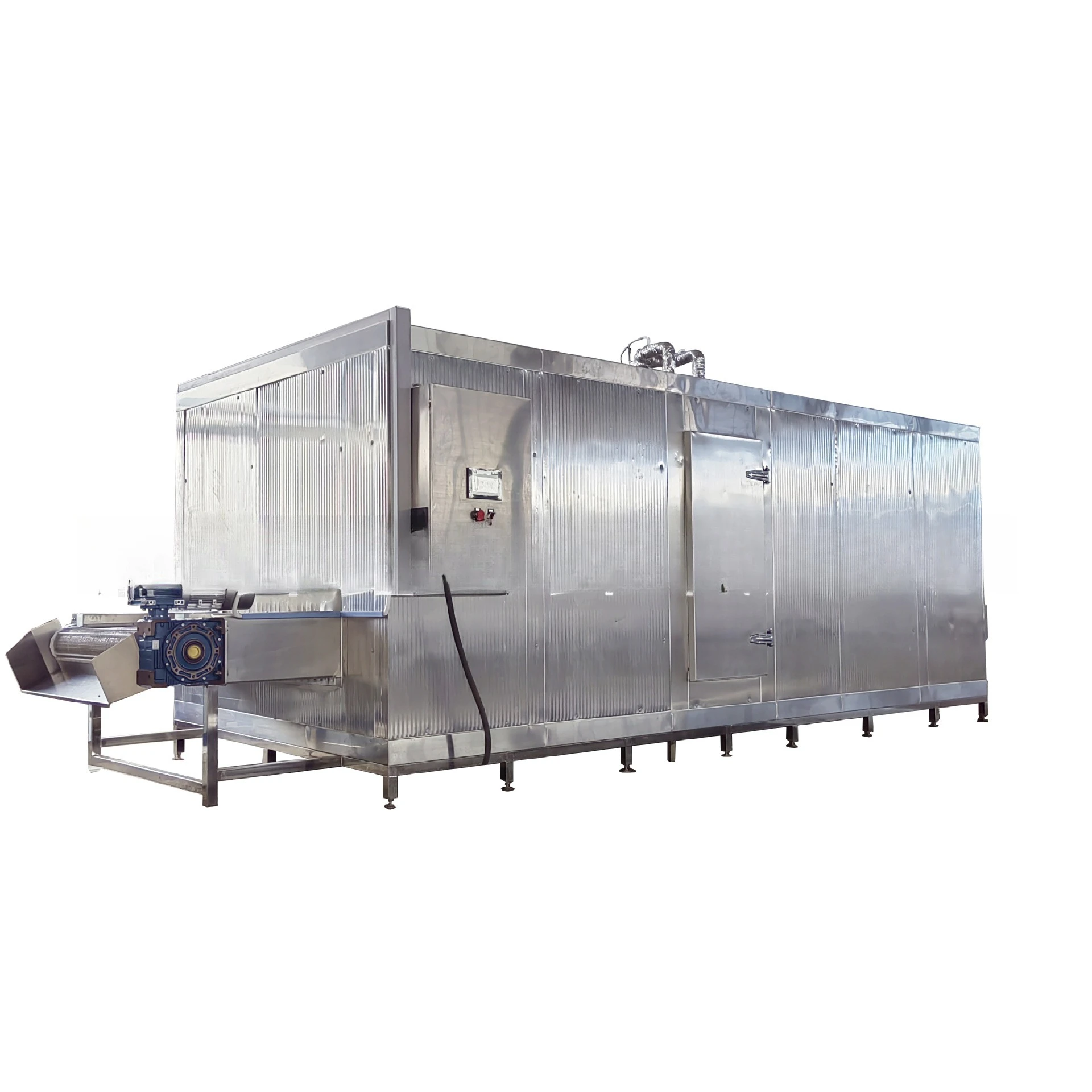 

Large commercial, dumpling buns, tunnel quick-freezing equipment, stainless steel