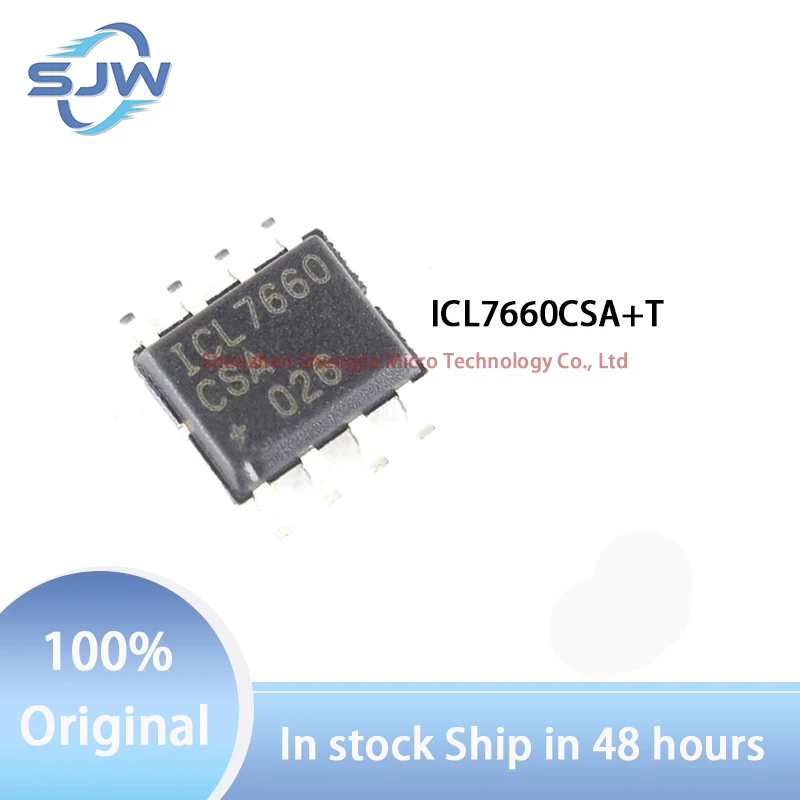 ICL7660CSA+T ICL7660CSA paster encapsulation SOP8 DC-DC power supply chip Fixed output type