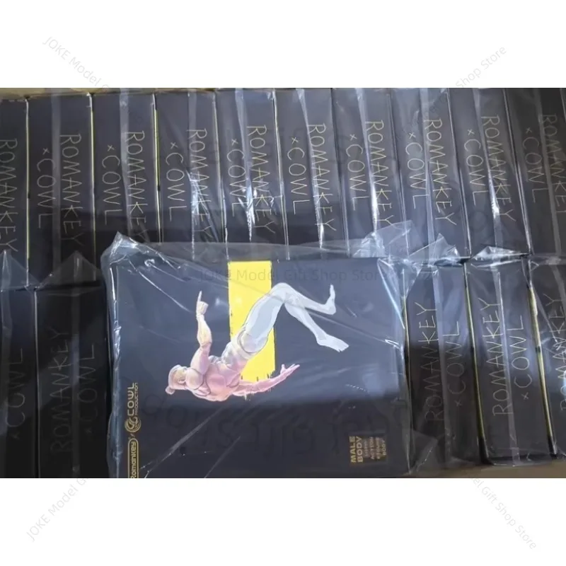 

Оригинальная фигурка Romankey X COWL Production 1/12, мужское тело, белый B, желтый C, черный, коллекция аниме, фигурки, модель