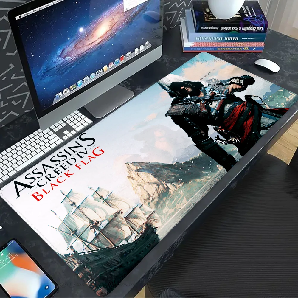 A-Assassins C-Creed Mousepad Mouse Mat Desk Mat With Pad Gaming Accessories Prime Gaming XXL Keyboard Pad Padding Mat