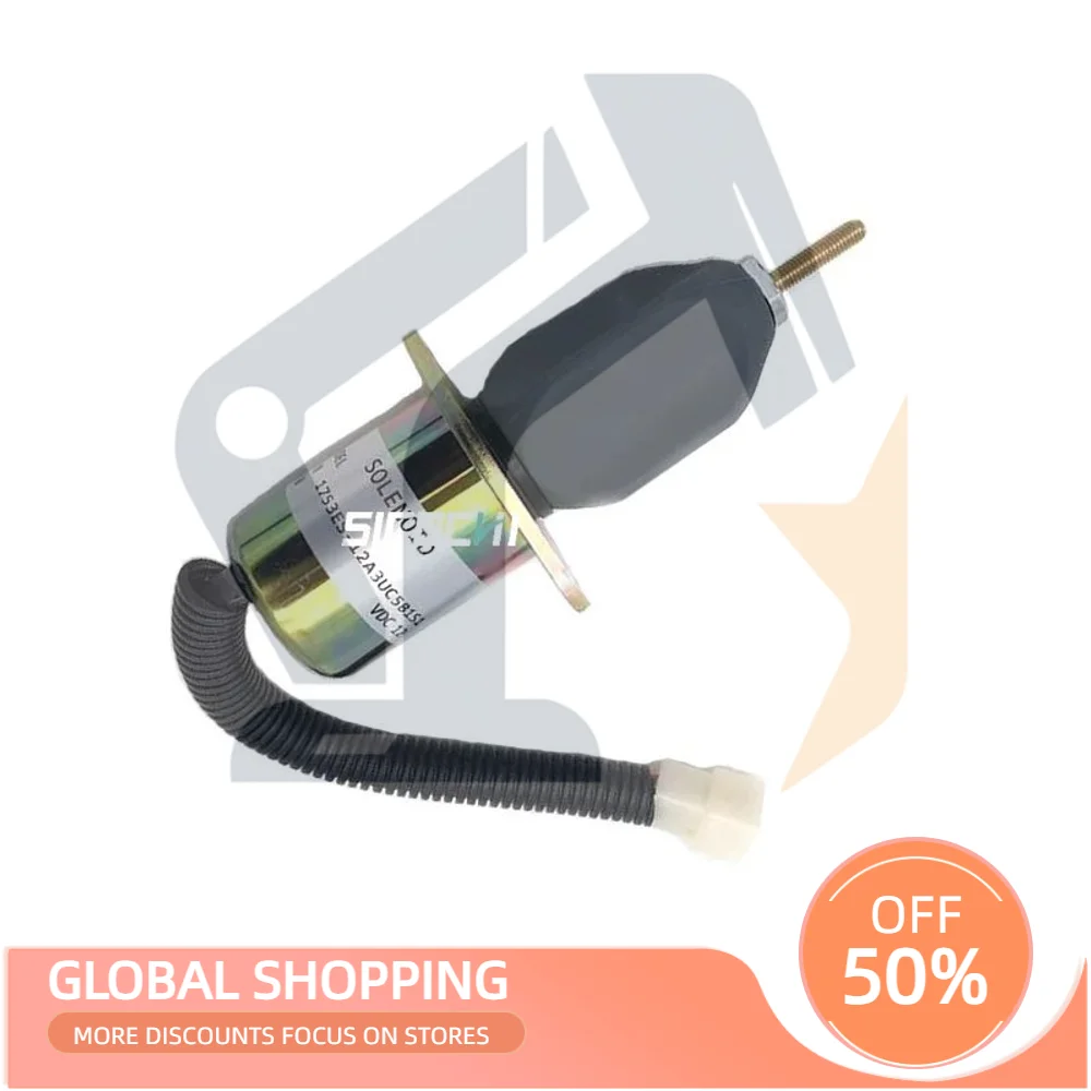 

For Yangma 4tne94 Flameout Solenoid Valve And Fuel Cut-off 119807-77800 Sa-3840-t