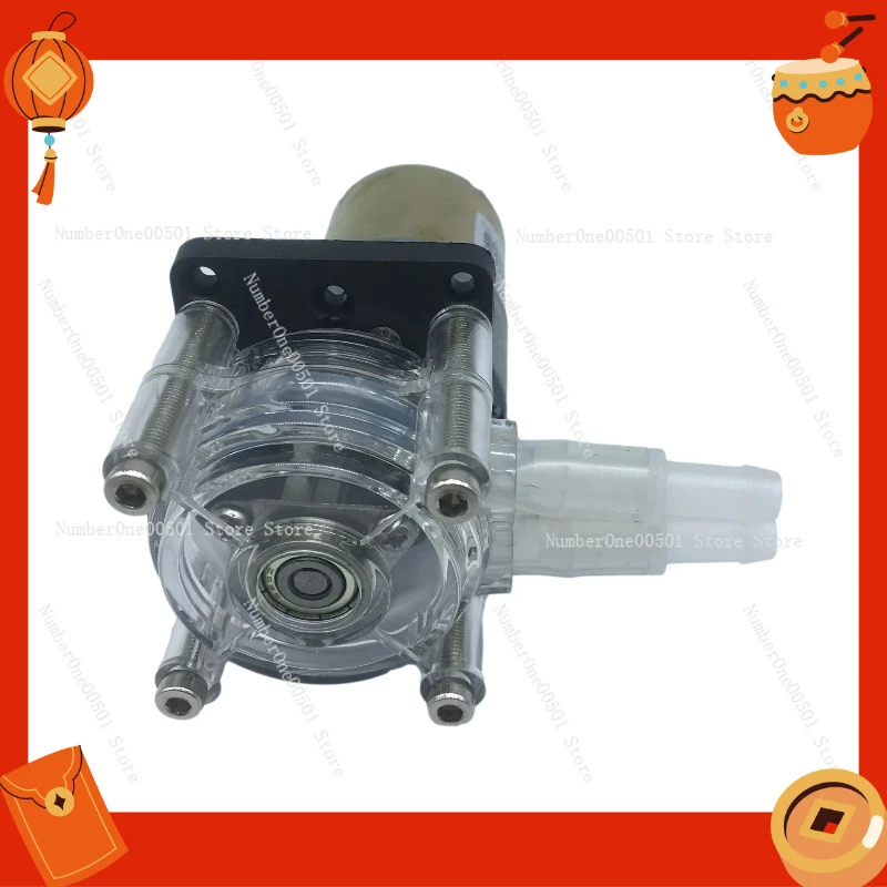 Dc12v 24V Large Flow Anti-Corrosion Peristaltic Pump Vacuum   Self-Priming Pump Pumping Viscous Liquid Water Pump