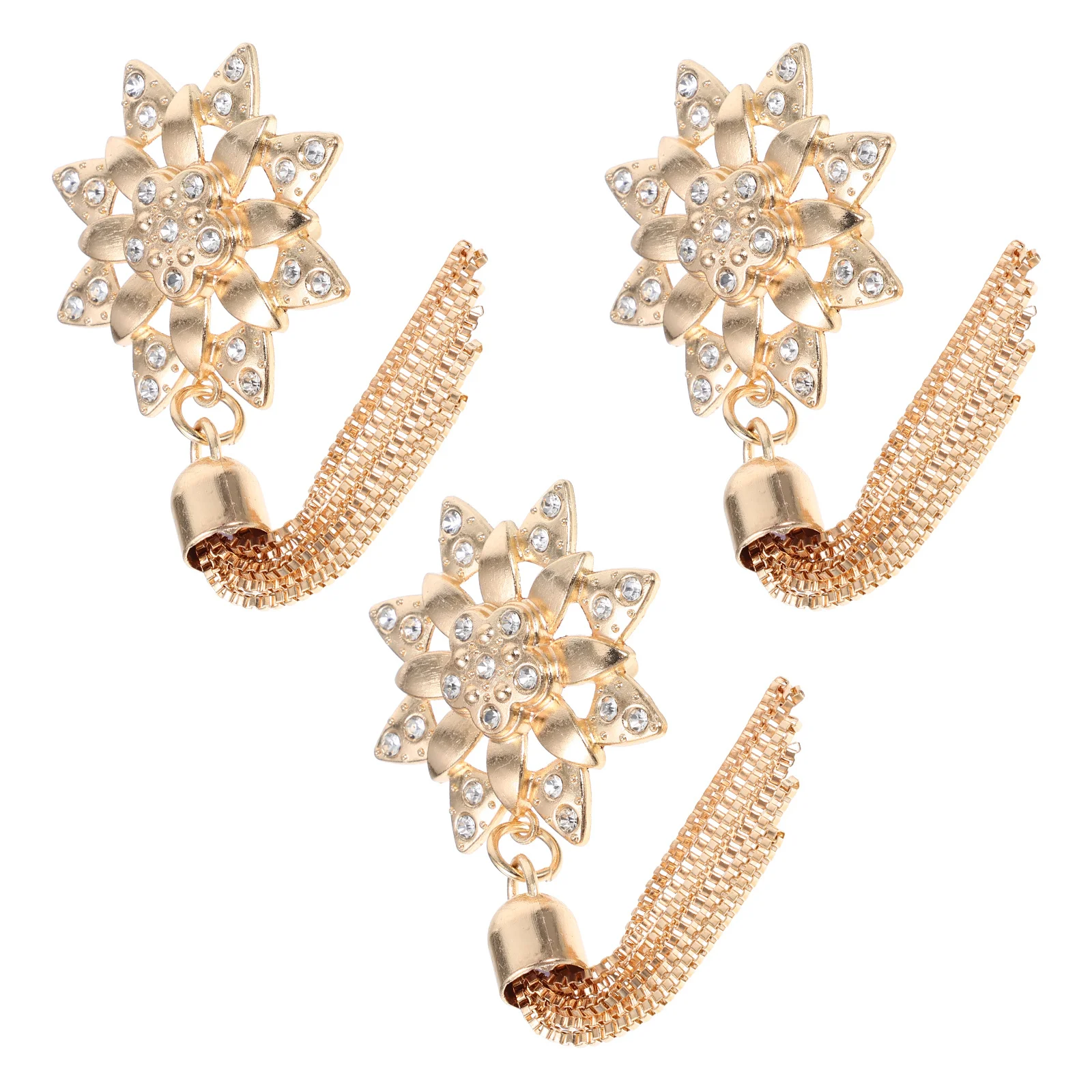 

3 Pcs Crafting Supplies Bag Decorative Buckle Purses Rhinestone Making Hardware