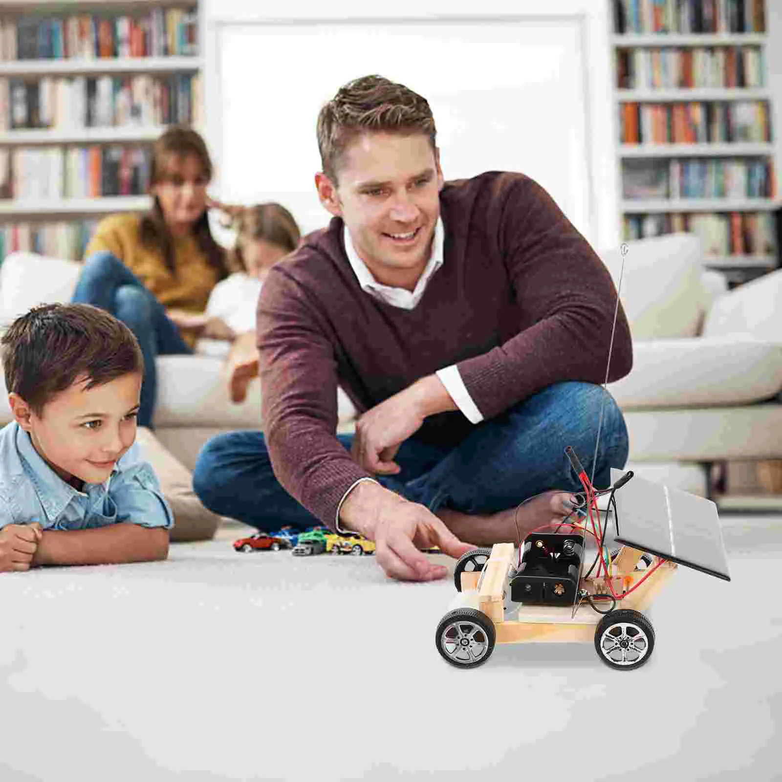 Science Experiments for Kids 6-8 Cars Wooden Solar Remote Control Build Your Own Rc Kit