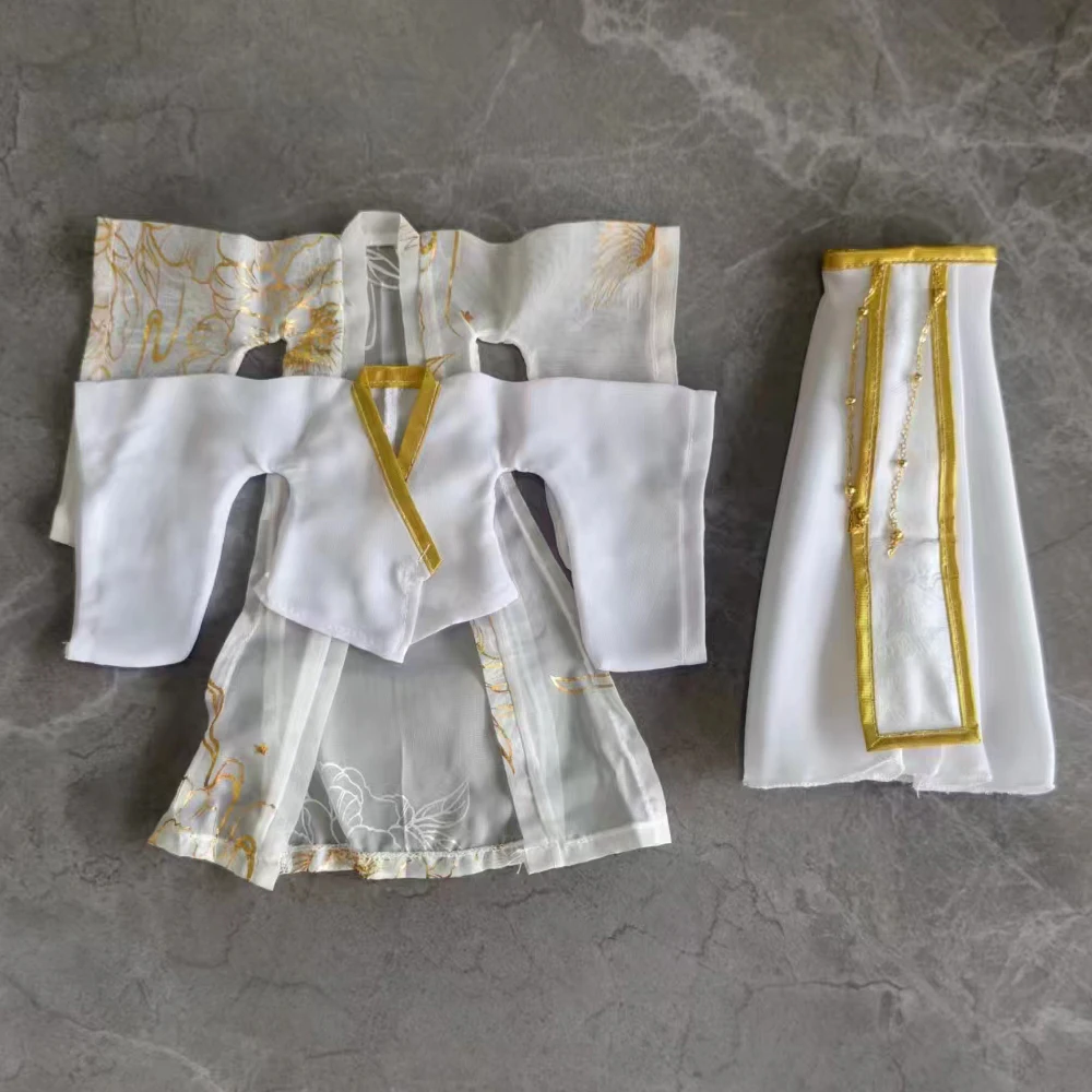(Customized) 1/6 Doll's Clothes Fit To 30cm Male Bjd Doll Dress Up Toys Ancient Chinese Style Clothing Doll Accessories, No Doll