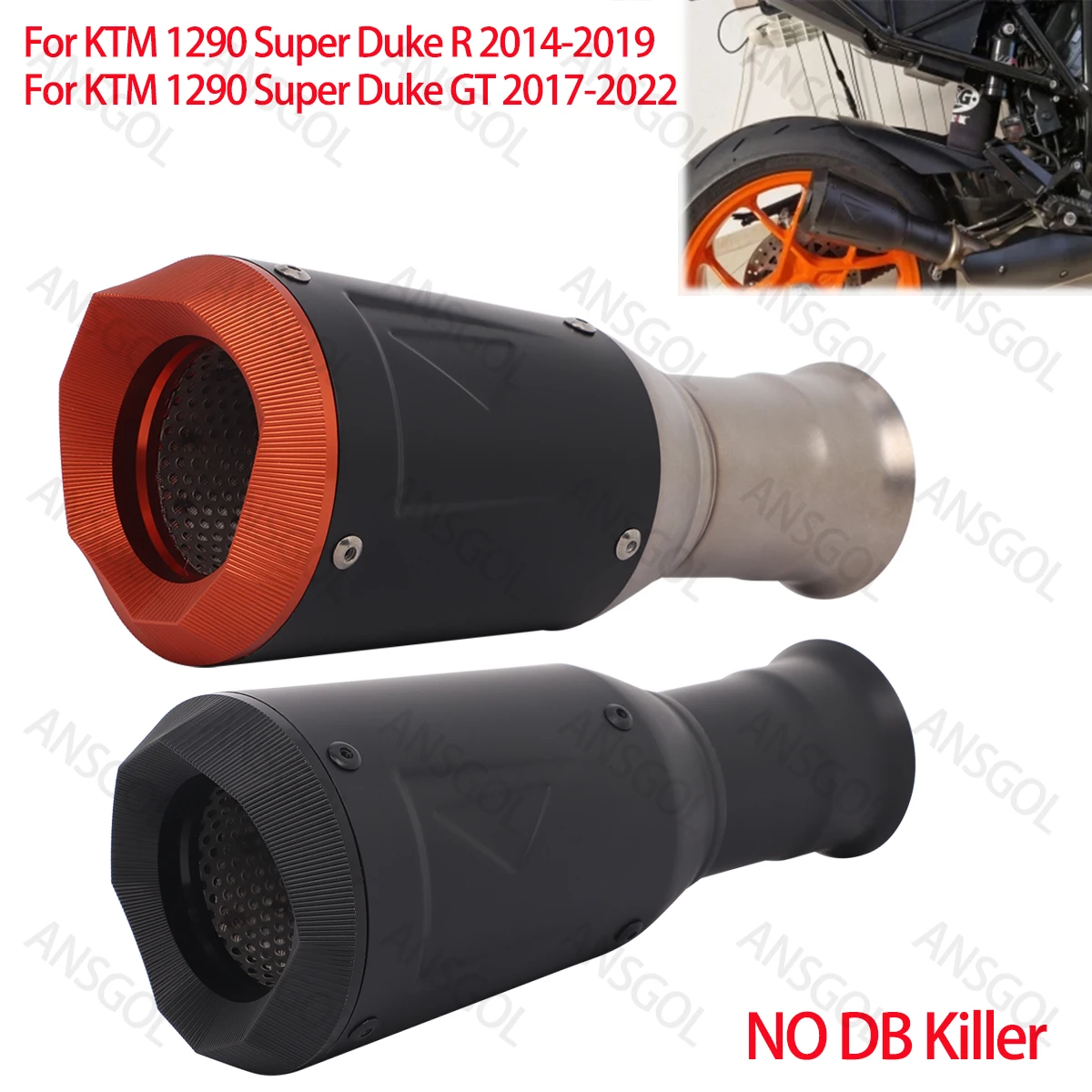 

Накладка средней трубы выхлопной системы 1290 для KTM 1290 Super Duke R 1290 Super Duke GT, глушитель мотоцикла, соединительная труба