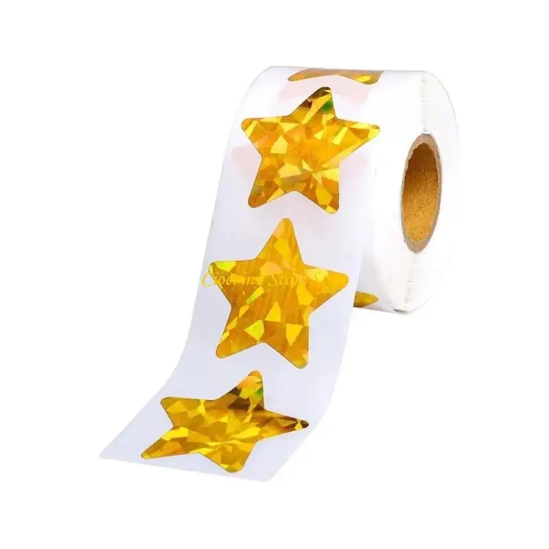 ملصق نجمة A3PC ملصق على شكل قلب لامع ملصق تغليف لسكرابوكينغ #3