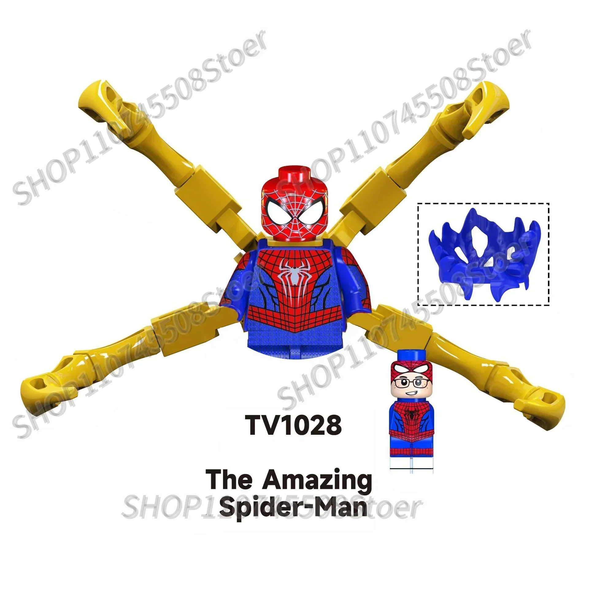 Heiße Sammelfiguren Marvel Bausteine Deadpool Moonlight Knight Mini-Bausteine Partygeschenk Deadpool Ant-Man