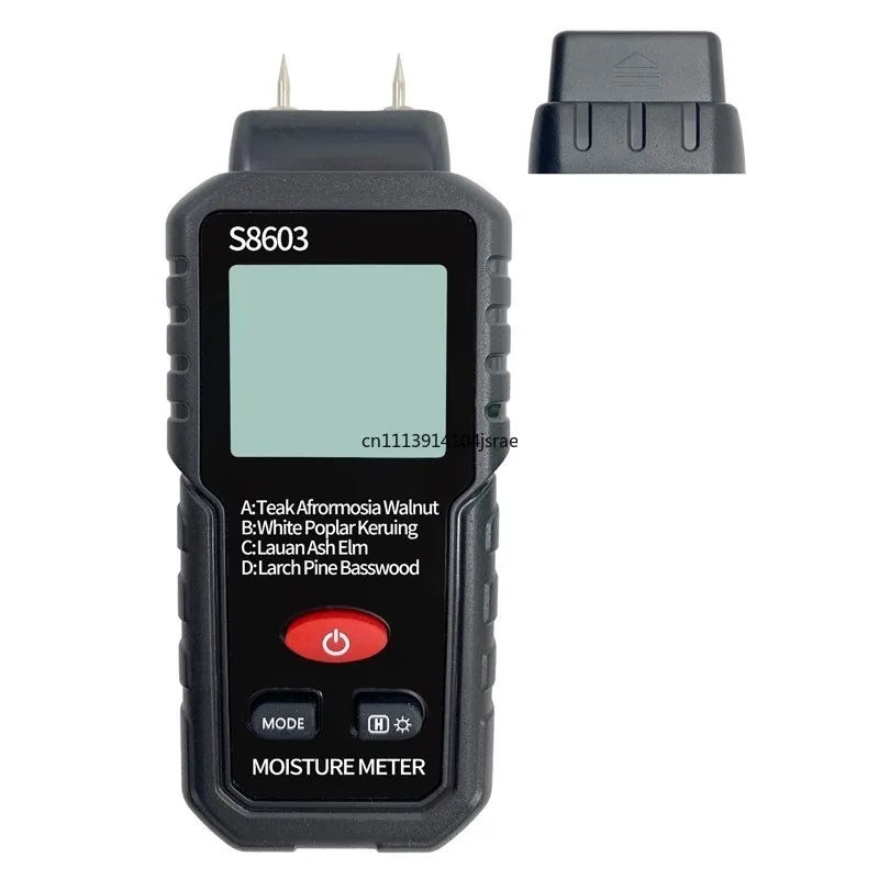 For Wood Moisture Meter Wall Paper Carton Humidity Tester Digital Dry Wet Measuring Detector