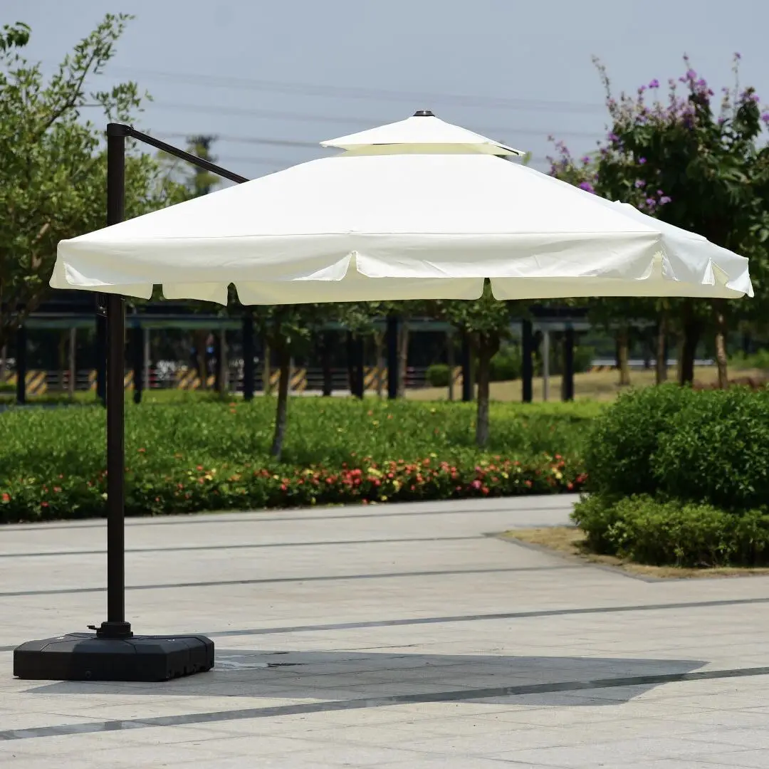 

Garden Furniture Umbrella Restaurant Sun Umbrella Outdoor Pagoda Tropical Parasol Beach Umbrella with Base