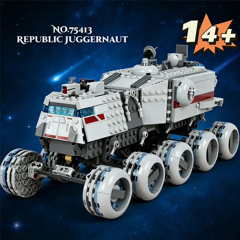 hot-813pcs-moc-75413-the-republic-juggernaut-building-blocks-bricks-transport-vehicle-model-toy-for-kids-christmas-birthday-gift