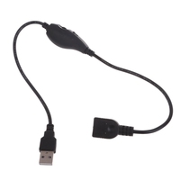 5V USB Speed Control Line with  for Charging and Adjusting Speed and Brightness of USB Fans and Lights