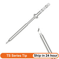 Pine64 TS100 TS101 Soldering Iron Tips Replace Various Models of Pinecil Electric Soldering Iron Tip TS Series Soldering tools