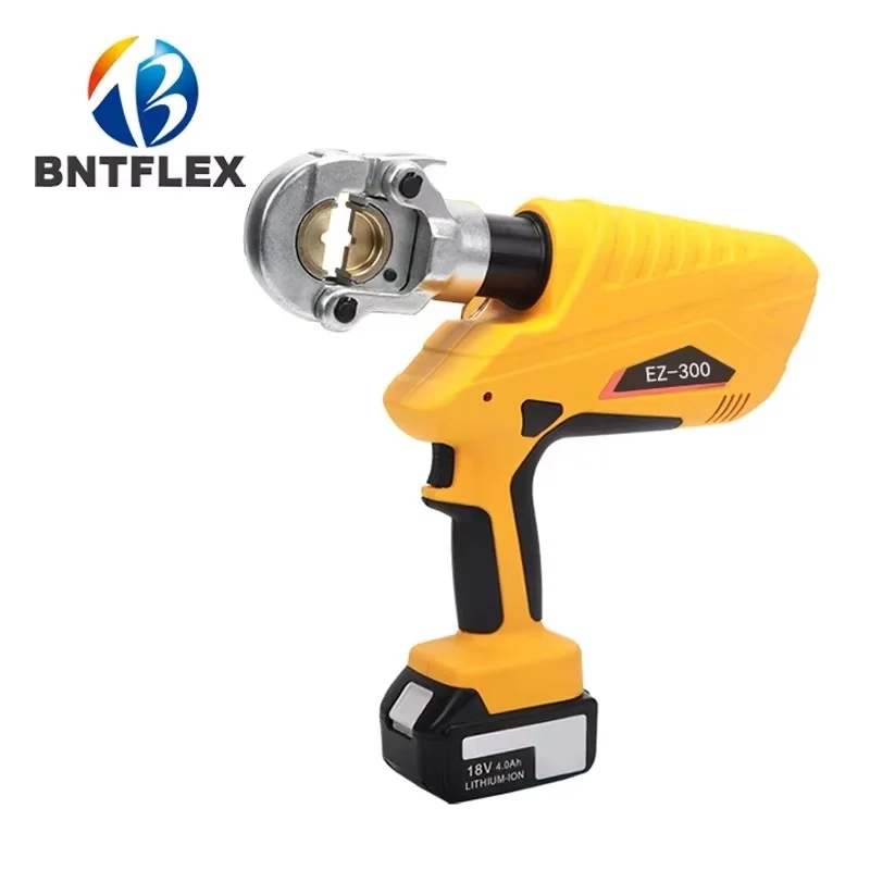 

16-300mm electric hydraulic pliers EZ-300 rechargeable 18V battery cable terminal crimping pressing tool