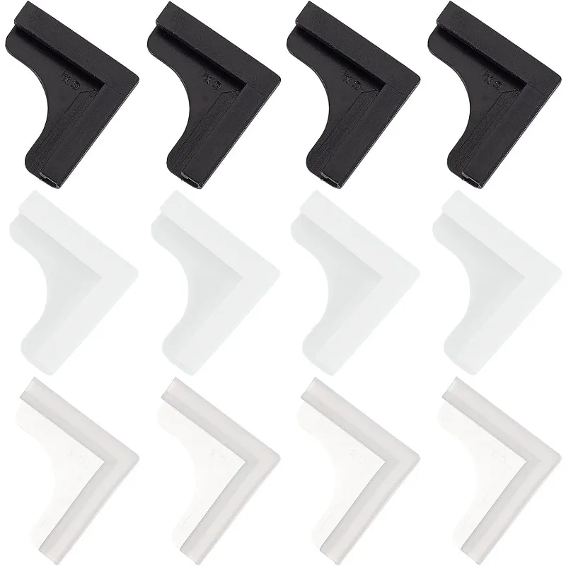 90PCS L Shaped Screen Frame Corners 1/4\