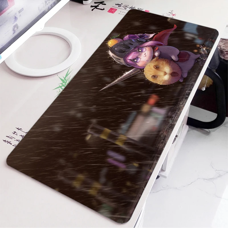 

1Pc Large XXL Anime Video Game Doro Dorothy Funny Cat Mouse Pad Table Mat XXL Mousepad Keyboard Desktop Mat For Home Office