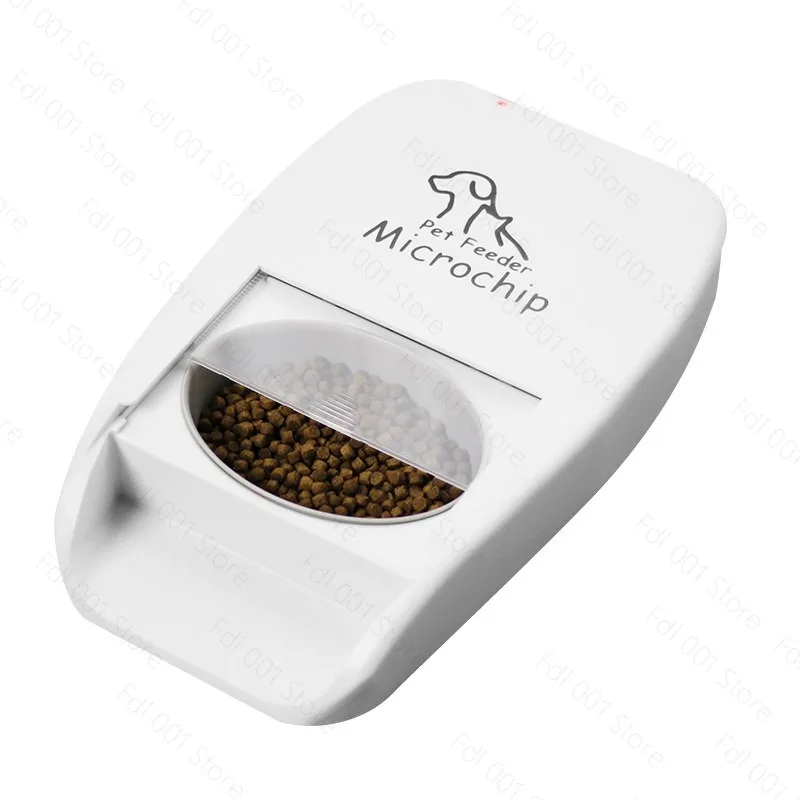 Intelligent Chip Recognition Induction Timing Automatic Feeder Wet Food Preservation Pet Cat Bowl Insect Control