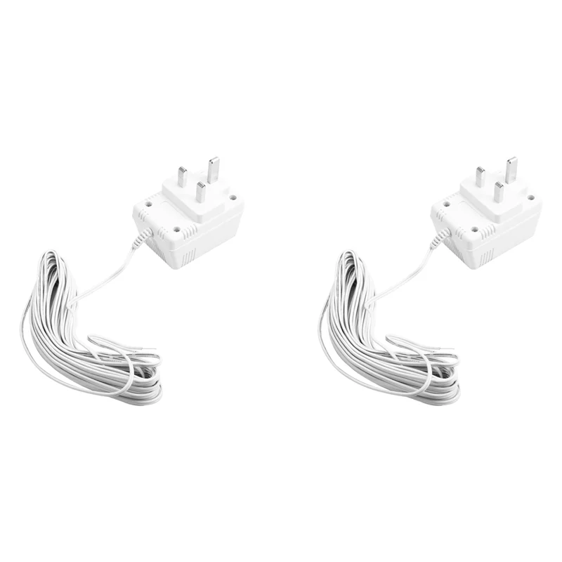 

2X 24V Doorbell Transformer Adapter For Video Doorbells, Enhanced Performance & Easy Installation UK PLUG-AT30