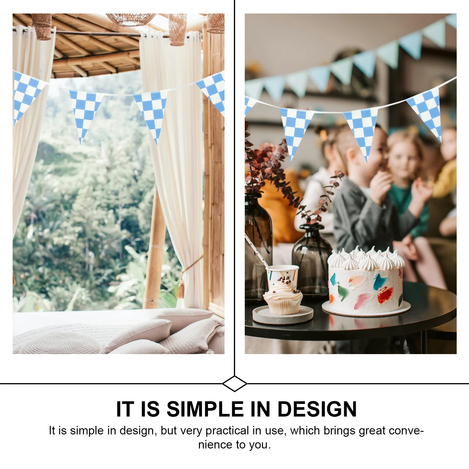 

Checkered Flags Race Car Decor Hanging Signal Flags For Halloween Bike Event Racing Track Party Decorations