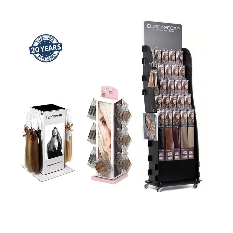 Modern Metal Floor to Ceiling Mannequin Head Rack Customized Wig Display Stand for Braided Hair Storage and Salon