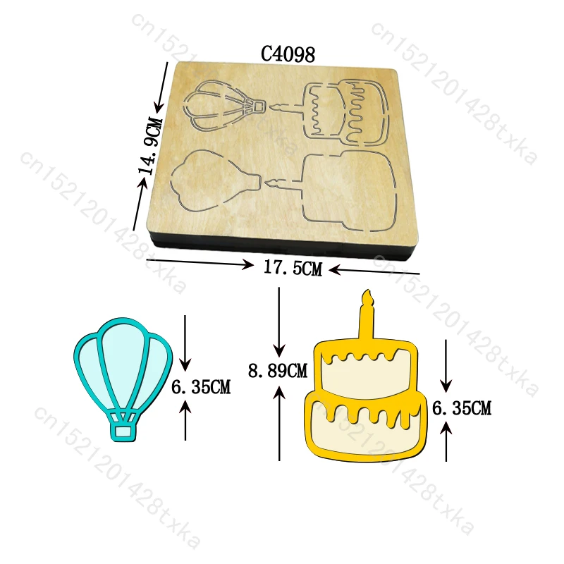 

Новая свеча на день рождения, деревянные штампы, вырубные штампы для скрапбукинга C4098, несколько стилей