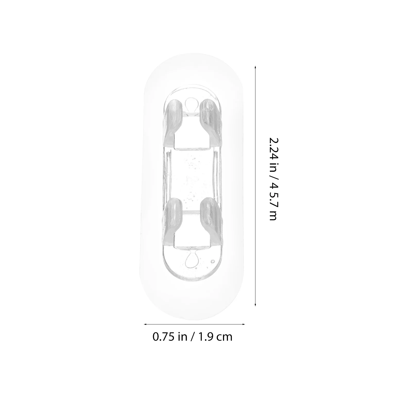 10 قطعة حامل كابلات منظم سلك أكريليك محمول سهل الاستخدام مكتب إدارة الأسلاك حامل سلك لإمدادات كابل المكتب المنزلي #5