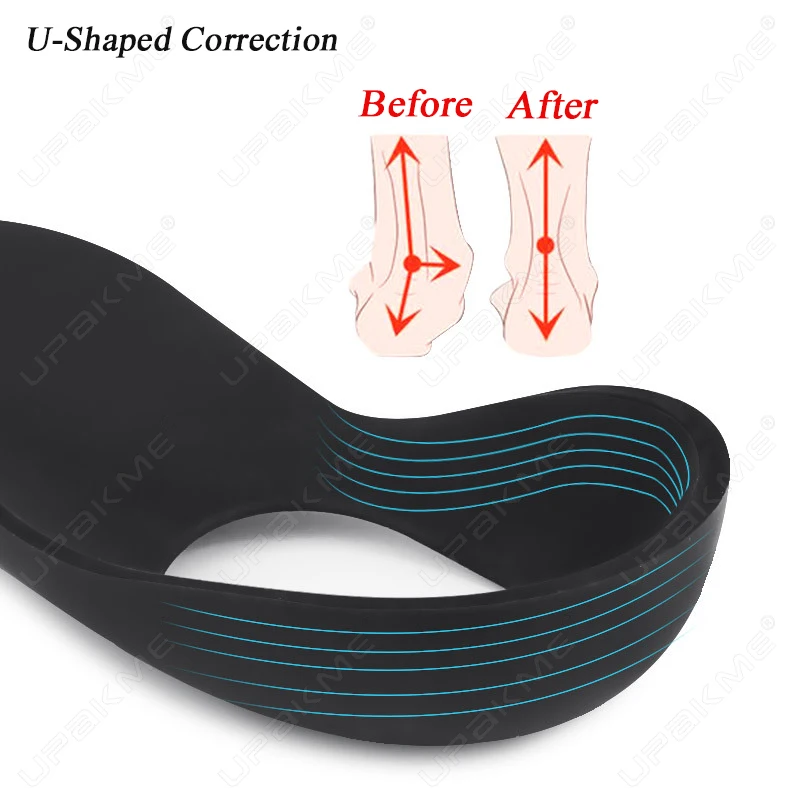 Flat Feet Correction Heel Foot Pain Arch Support Shoe Insoles Sole Insert Man Woman XO-Legs Orthotic Cushion for Orthopedic Pads