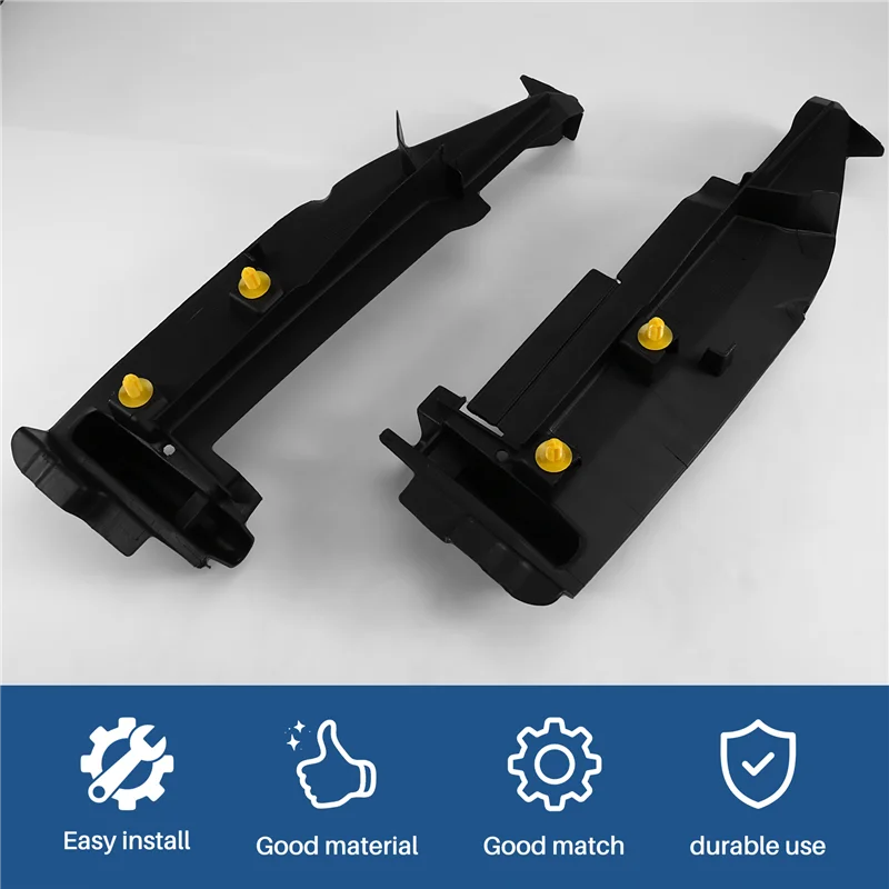 

A82M-1Pair Side Water Guide Plate 8U0821169 8U0821170 For Q3 2013-2018 Sealing Strip Leaf Plate Sealing Strip