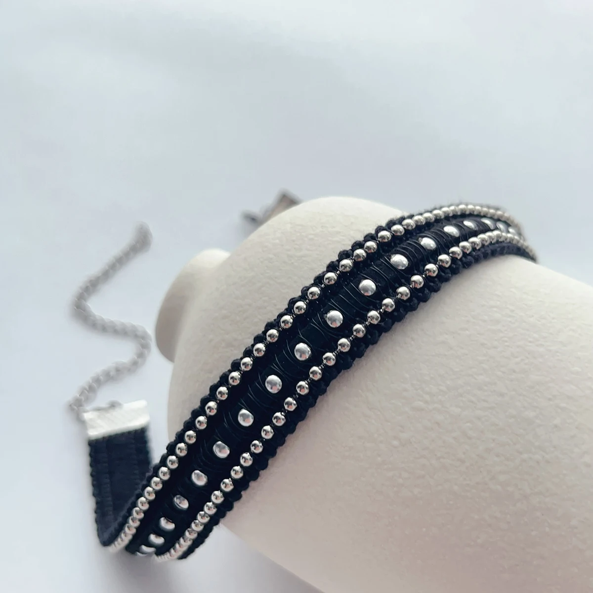1 Piece of Western-Style Wasteland Spicy Girl Choker Necklace for Women, Fabric Clavicle Chain, 2026 New Model Neck Chain Trendy Necklace Accessory