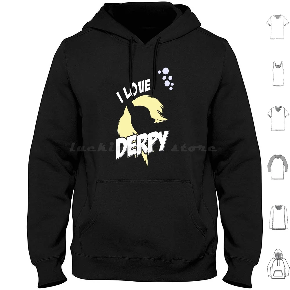 I Love Derpy Hoodie… - image