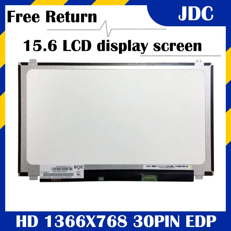 

New NT156WHM-N32 12 N42 B156XTN04.5 B156XTN07.1 N156BGA EA2 NT156WHM-N42 N156BGE-EA2 Matrix 15.6 Inch Screen 30 pin Slim LCD