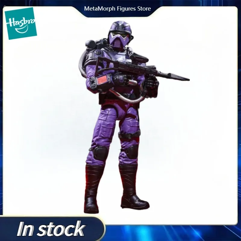 Original Hasbro G.I. Joe Classified Series 117 Cobra Techno Viper Action Figure Coleção Modelo de brinquedos