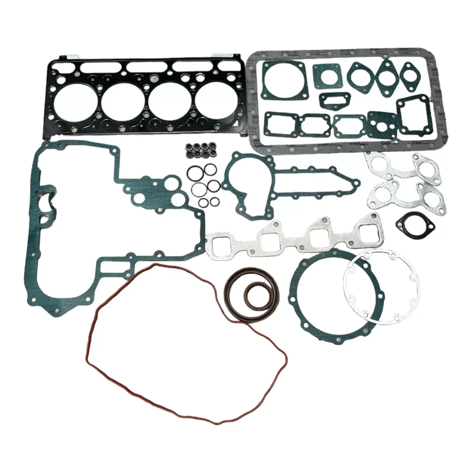 1Set Engine Overhaul Gasket Set 07916-29505 07916-29515 6689018 For Kubota Engine V2203 V2203E Bobcat Excavator 331 334 335 337