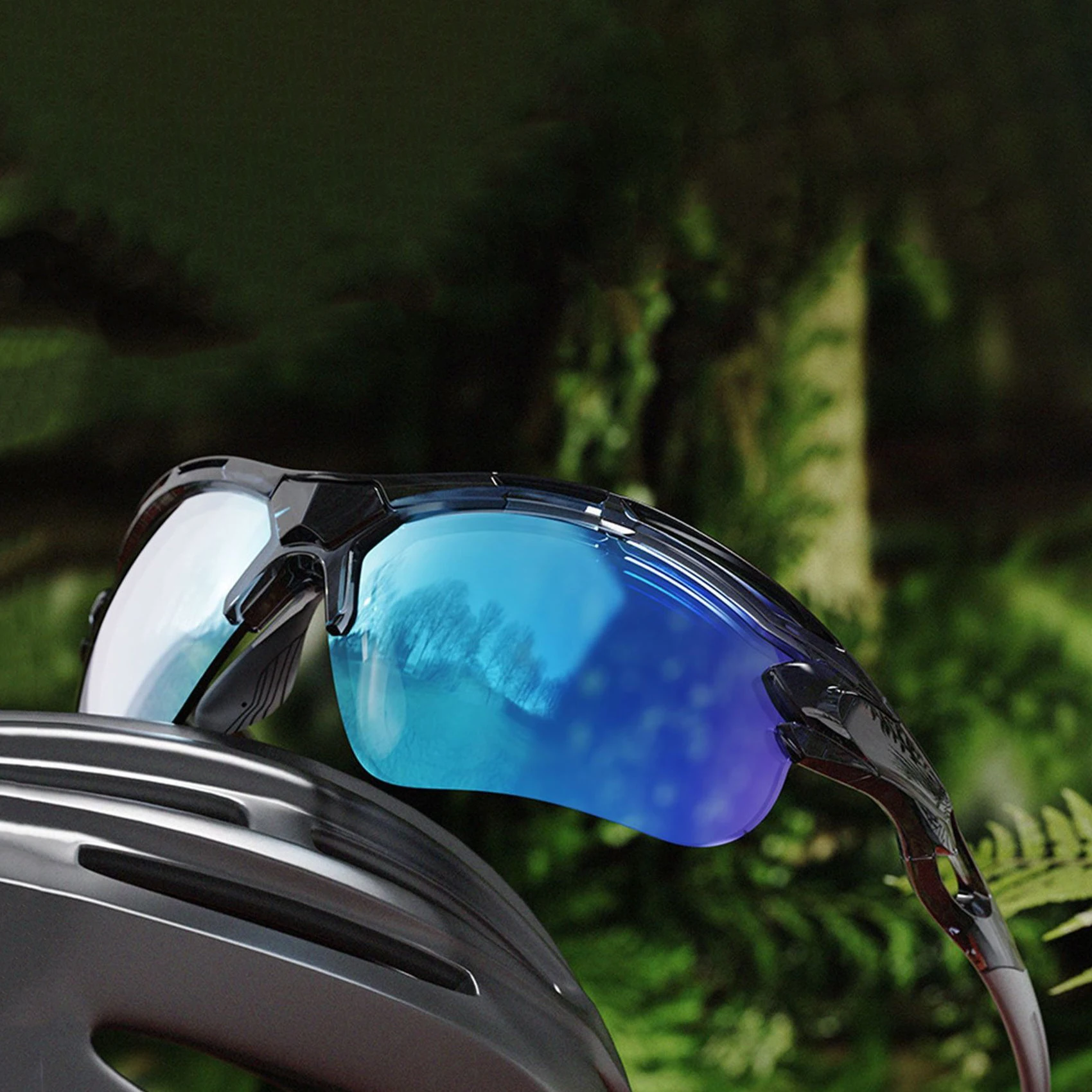 VEITHDIA TAC Polarized Outdoor Sports Sunglasses Anti-reflective Skiing Golfing Goggles VYKD02-02 Half Frame Exercise Eyeglasses