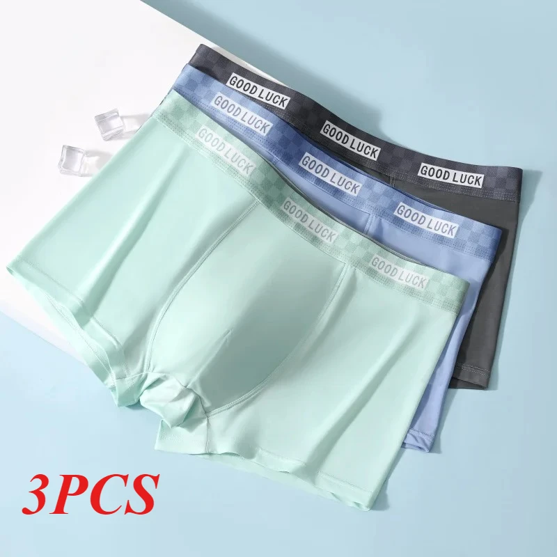 

Sexy Men's Boxer Briefs Breathable Cotton Underwear Soft Comfort Underpants for Daily Sport Gym Men's Underwear Boxers