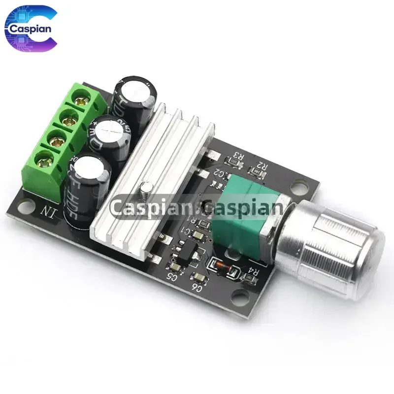 

DC 6V 12V 24V 28VDC 3A 80W PWM Motor Speed Controller Regulator Adjustable 3A Motor Speed Controller Regulator