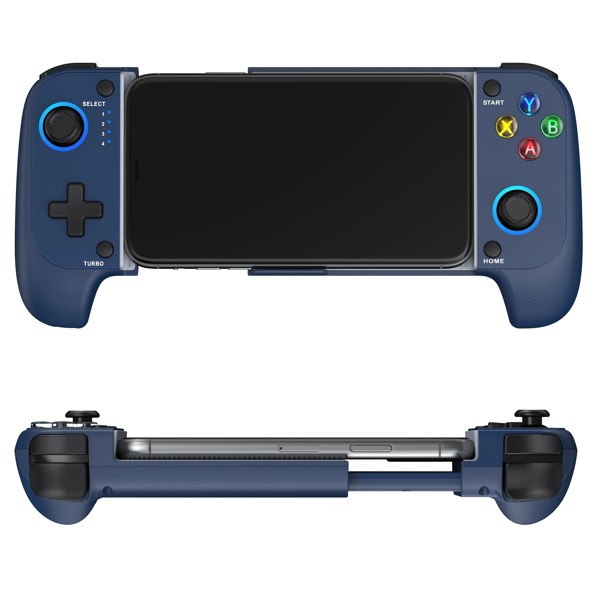 BEBONCOOL Wireless Telescopic Game Controller Bluetooth Extendable Game Console Joystick For Android IPhone Gamepad