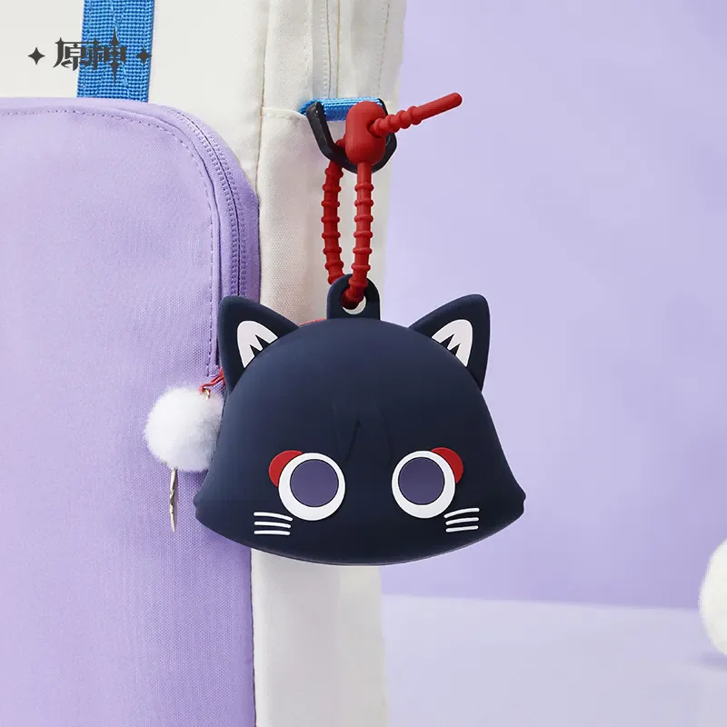 Genshin Impact Official Merch miHoYo Original Anime pendant Wanderer Fairy Tale Cat Cosplay Storage Bag Decoration Birthday Gift