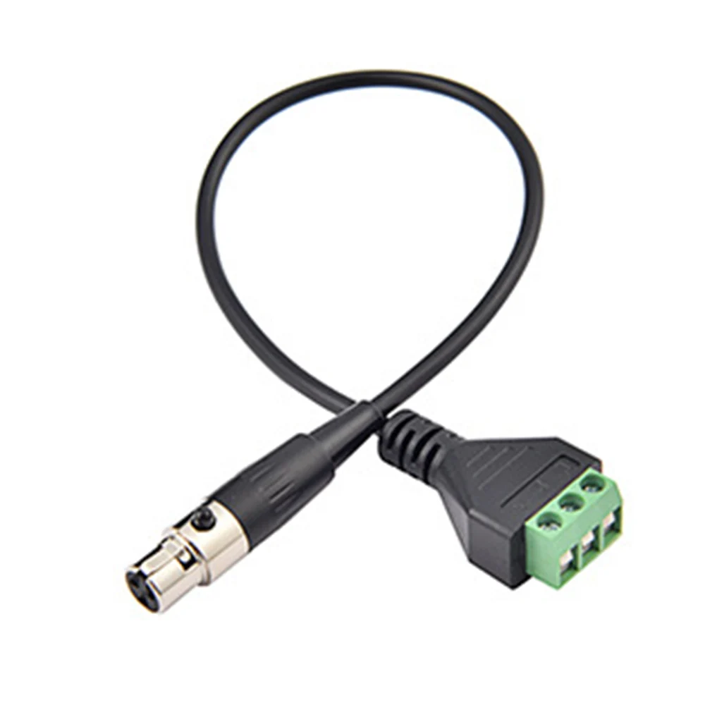 1 шт. мини XLR 3-контактный разъем «мама» на 3-контактный AV-винт, видеобалун, разъем-конвертер, разъем-адаптер, кабель, шнур, динамик, микрофон