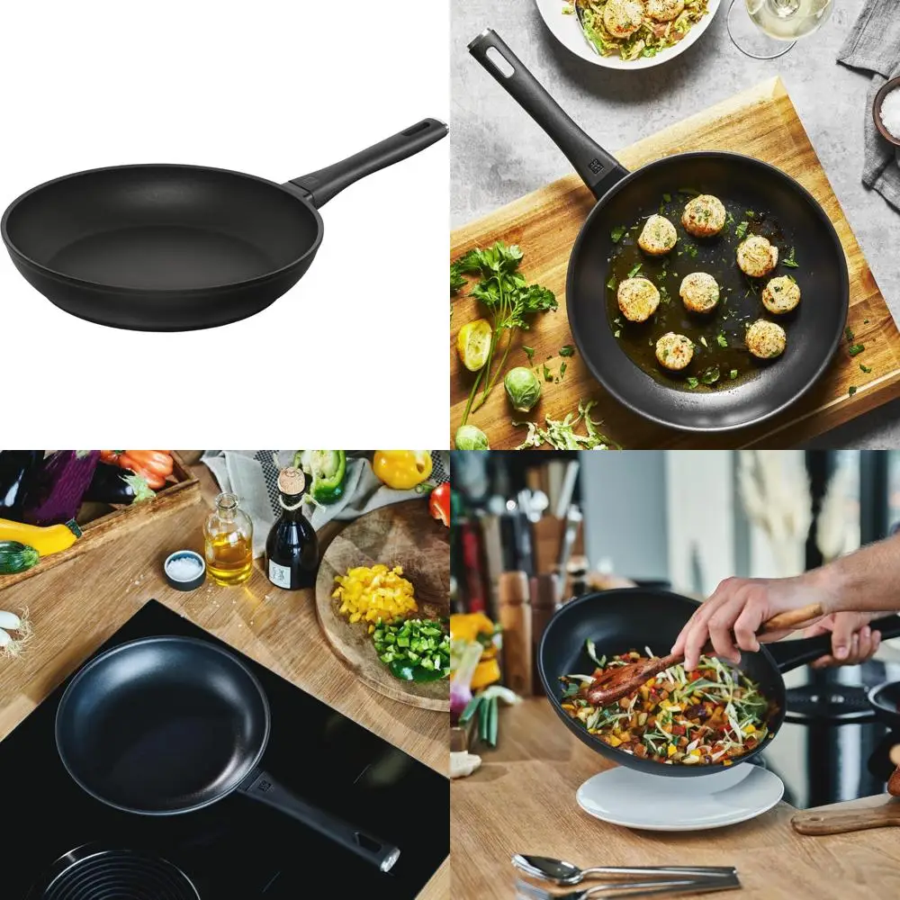 

11-дюймовая кованая сковорода с антипригарным покрытием — прочная посуда для безупречной сковороды и легкой очистки