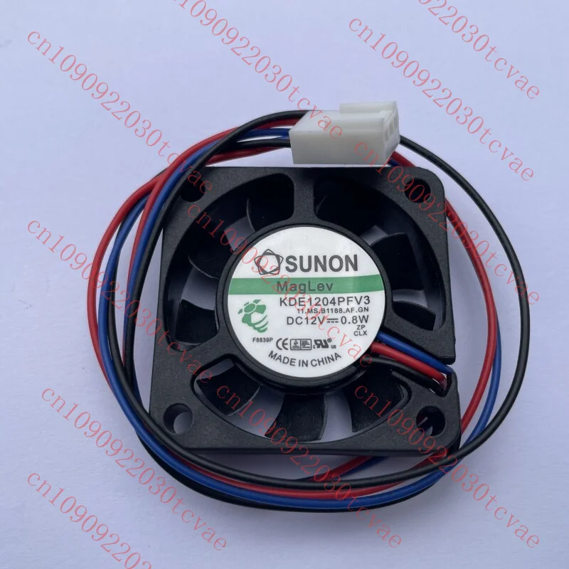 

Genuine New KDE1204PFV3 DC12V 0.8W 40x40x10mm 3-Pin Server Square Cooling Fan