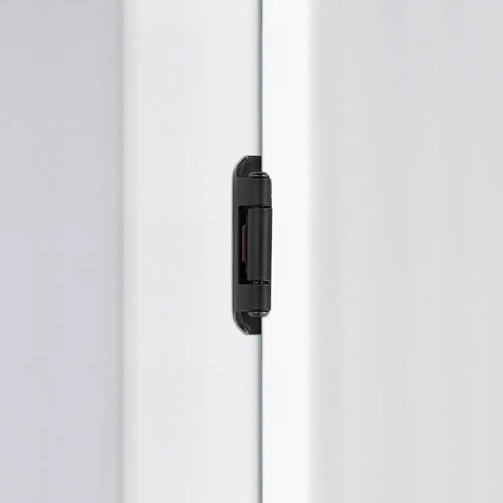 Semi-Concealed Overlay Cabinet Hinges Partial Wrap Adjustable Face Frame Hinges Soft-Close Self-Closing Hinges Hardware view 4