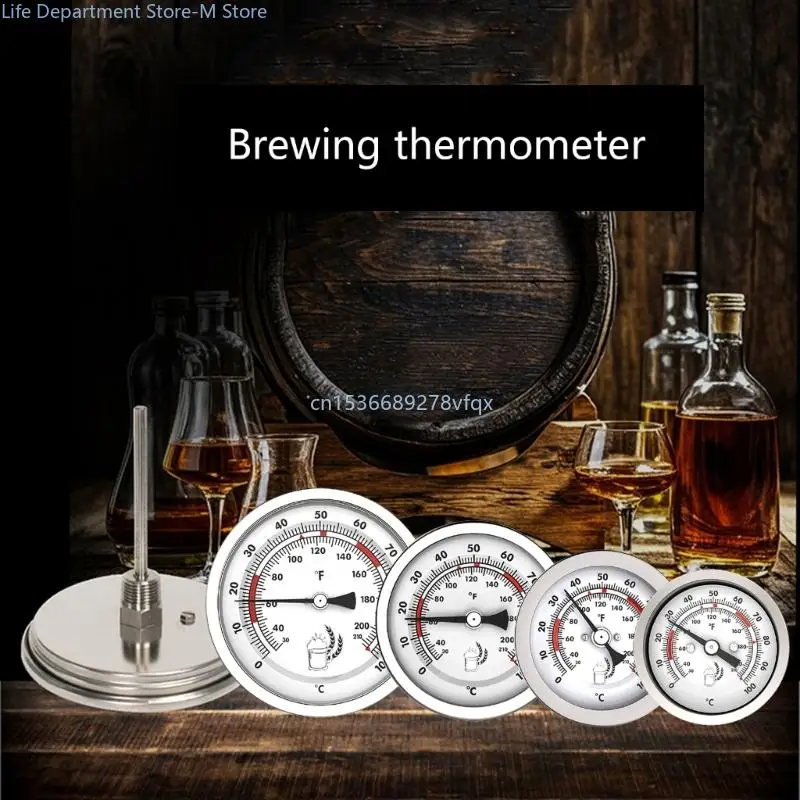 Brewing Thermometers 20℃-120℃ Home Winery Temperature Measurement, Displays Double Scale, For Home Winemaking Equipment image 5