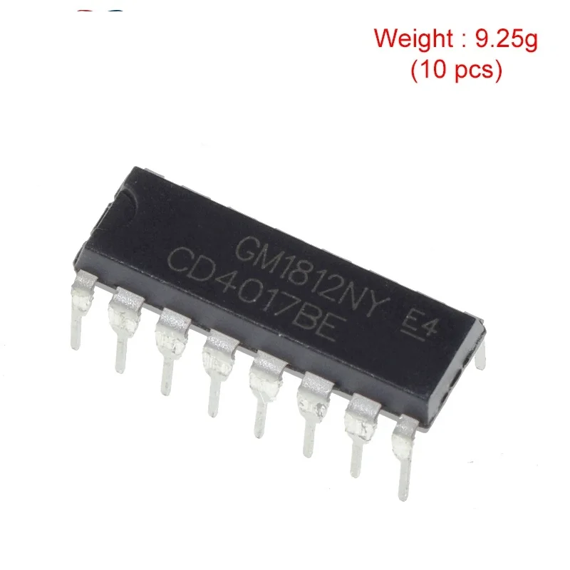 5/10/30PCS CD4017 CD4017B CD4017BE 4017 For Power Module