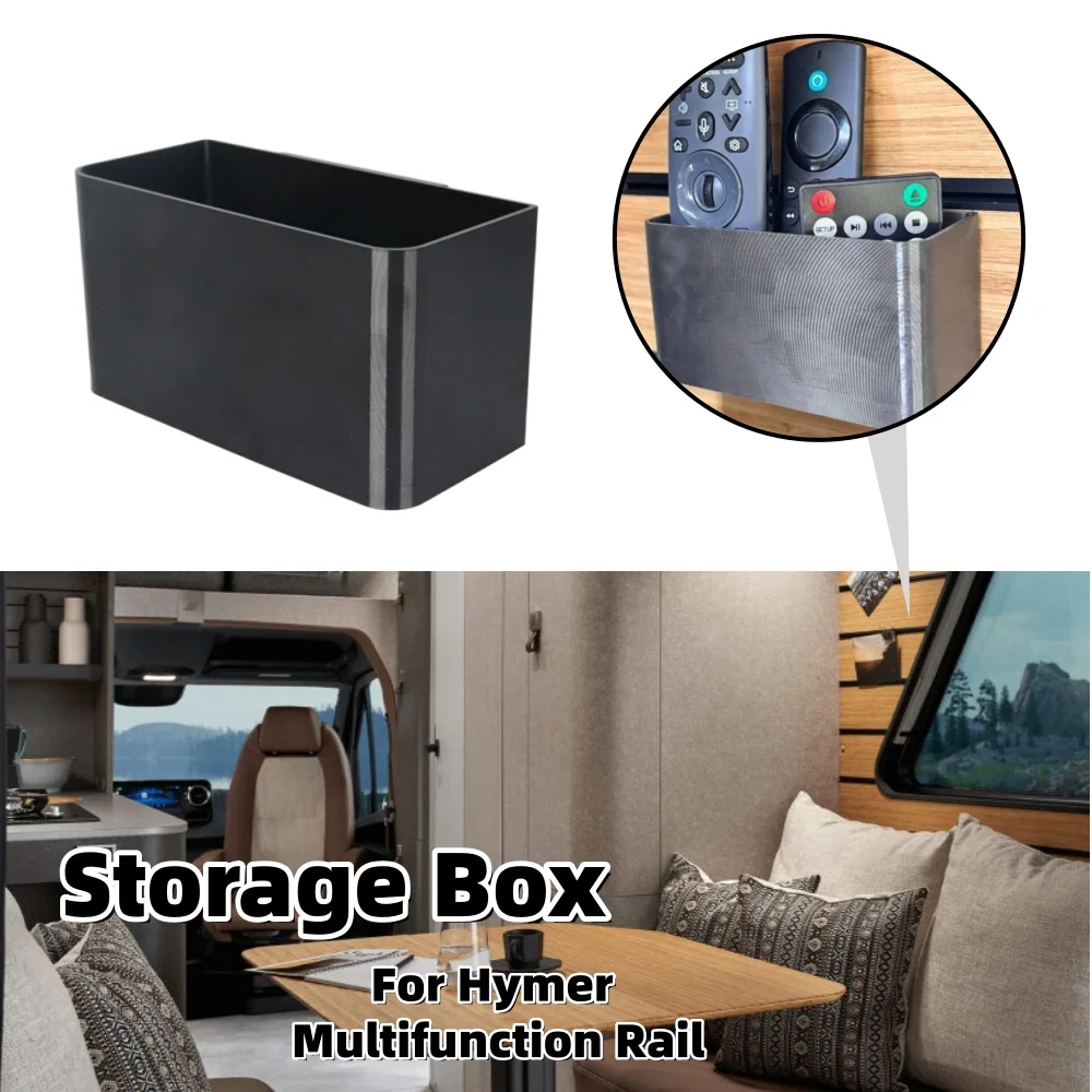 Universal Storage Box Hanging Storage Organization Box Tray Container RV Indoor Plant Flower Pot For Hymer Multifunction Rail