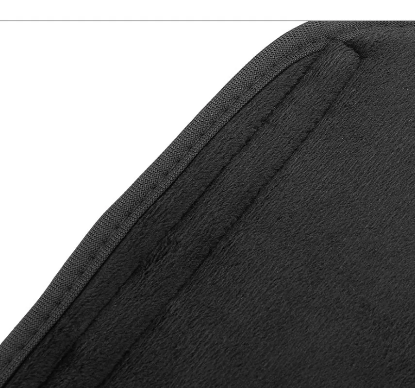 Black Pink Plush Car Seat Belt Shoulder Soft Ice Silk Universal Plush Seat Belt Protector All-Season Car Accessories image 4